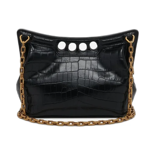 Mini The Peak Embossed Shoulder Bag