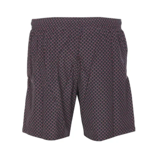Spotted Skull Print Swim Shorts