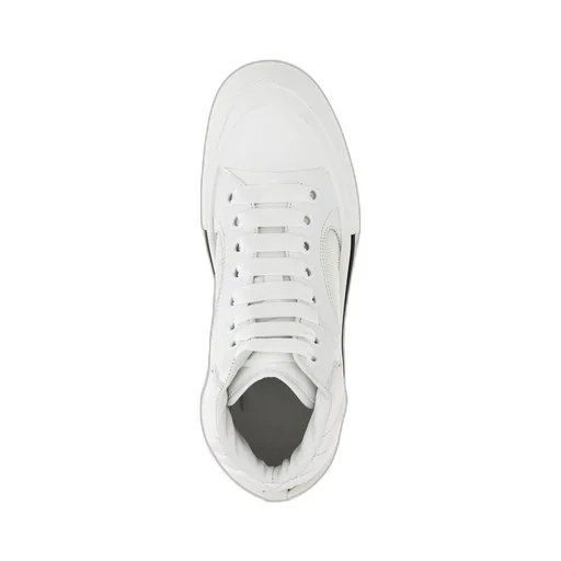 High-Top Laced Sneakers