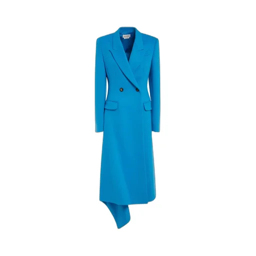 Long-Sleeved Lapel Coat
