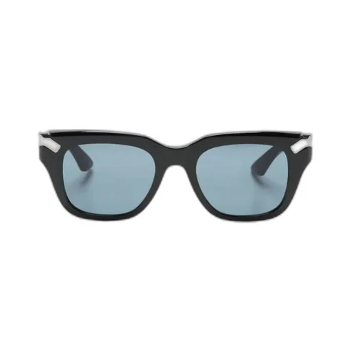 Punk Rivet Square-Frame Tinted Sunglasses