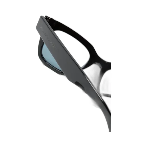 Punk Rivet Square-Frame Tinted Sunglasses