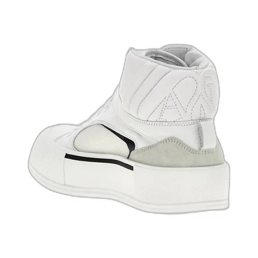 High-Top Laced Sneakers