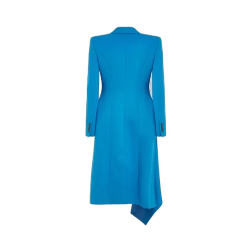 Long-Sleeved Lapel Coat