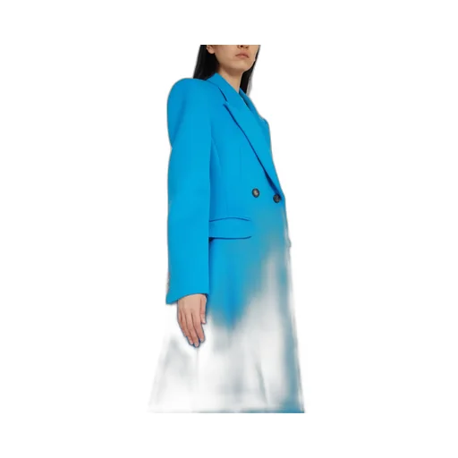 Long-Sleeved Lapel Coat