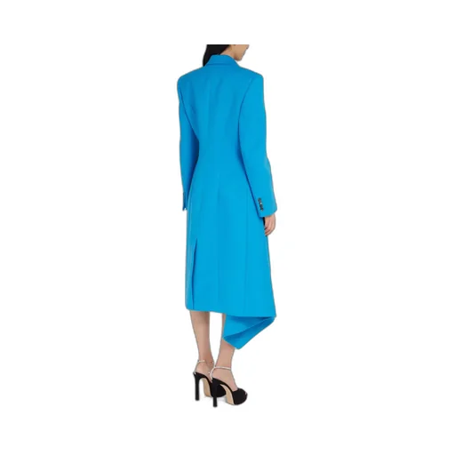 Long-Sleeved Lapel Coat