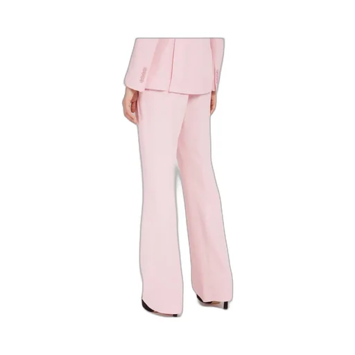 High-Waist Flared Tailored Trousers