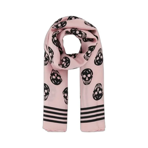 Allover Skull-Print Scarf