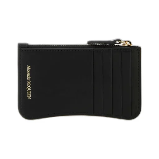 Logo Embossed Zipped Wallet
