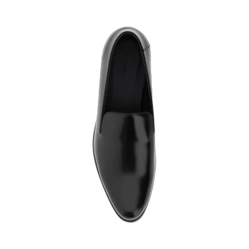 Round-Toe Slip-On Loafers