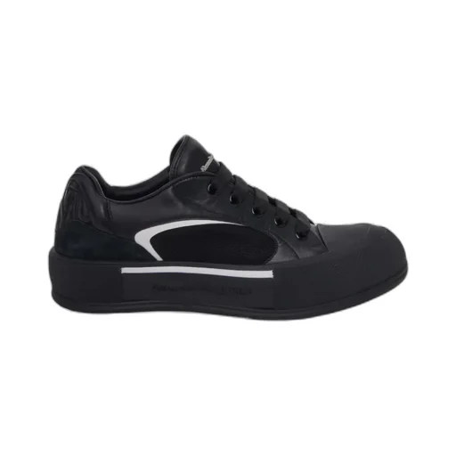 Skate Deck Plimsoll Lace-Up Sneakers