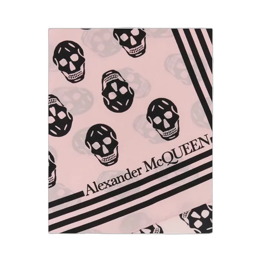 Allover Skull-Print Scarf
