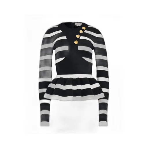 Wool Striped Sweater