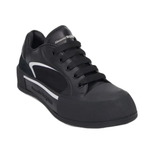 Skate Deck Plimsoll Lace-Up Sneakers