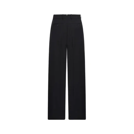 Straight-Leg Tailored Pants