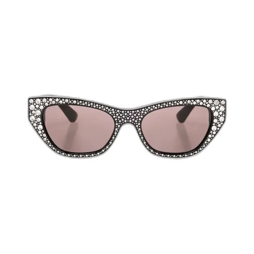 Logo Engraved Cat-Eye Sunglasses
