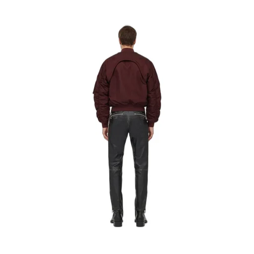 Removable Sleeve Zipper Baseball Coat