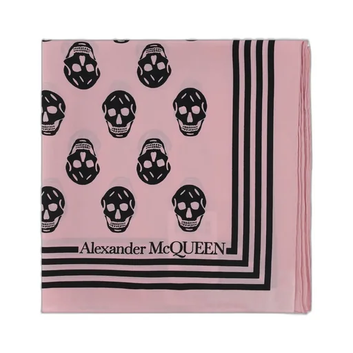 Allover Skull-Print Scarf
