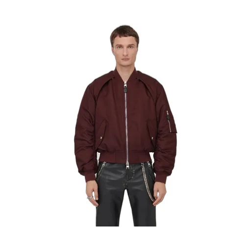Removable Sleeve Zipper Baseball Coat
