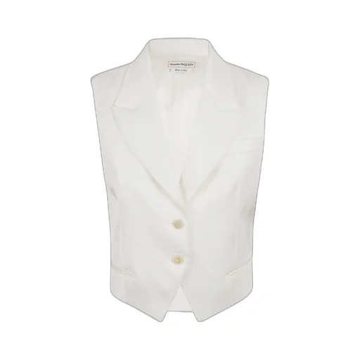 Single Breasted Sleeveless Vest