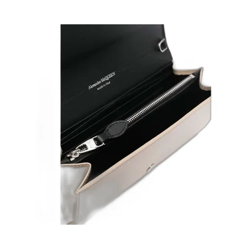Skull Plaque Chain-Linked Wallet
