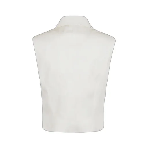 Single Breasted Sleeveless Vest