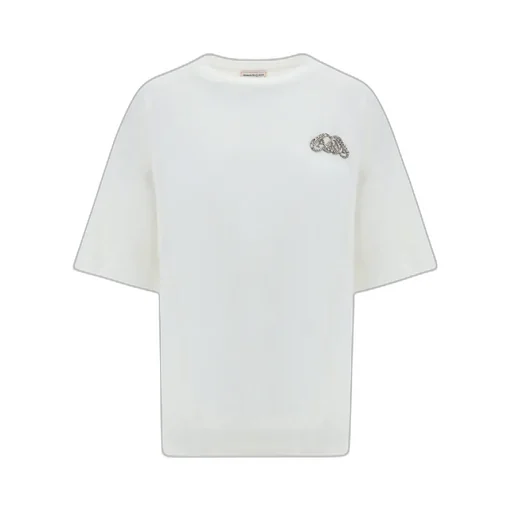Seal Logo Embroidered Crewneck T-Shirt