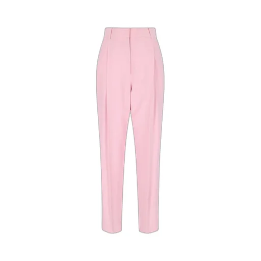 Straight-Leg Tailored Pants
