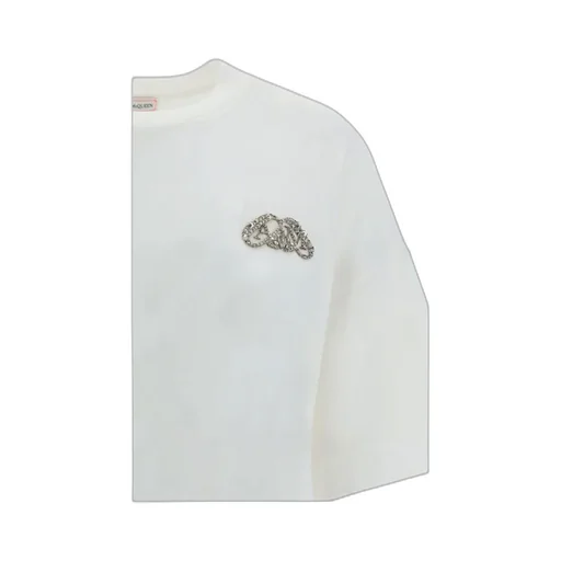 Seal Logo Embroidered Crewneck T-Shirt