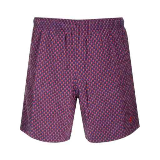 Spotted Skull Printed Swim Shorts