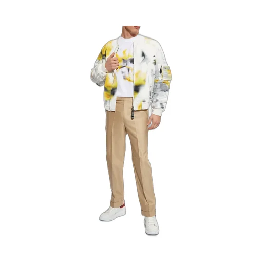 Straight-Leg Tailored Trousers