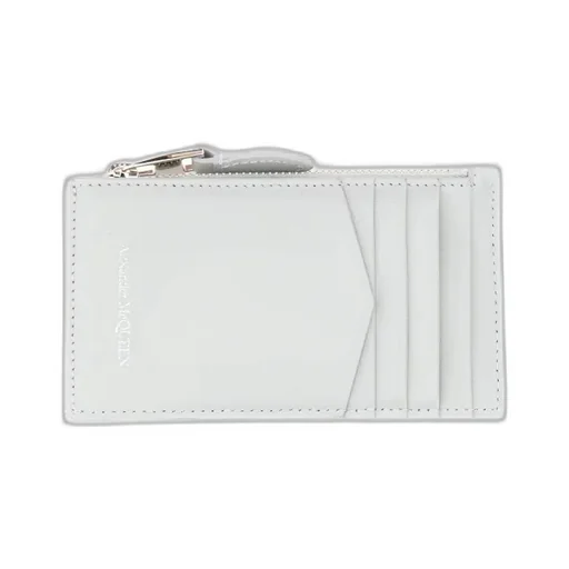 Skull Stud Zipped Wallet