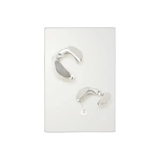 Chain Half-Hoop Earrings