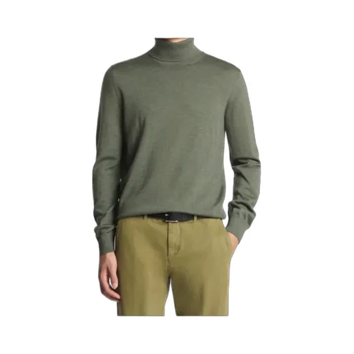 High Neck Wool Knitwear