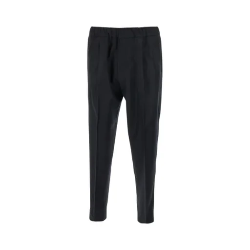 Elastic Waist Relaxed Pants