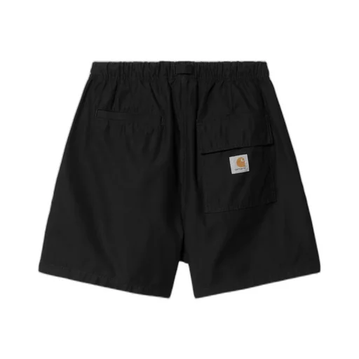 Hayworth Belted Logo Patch Bermuda Shorts