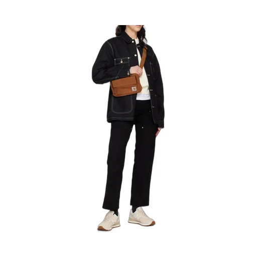 Double Knee Panelled Straight-Leg Trousers