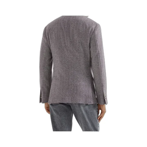 Long Sleeve Wool Cashmere Blazer