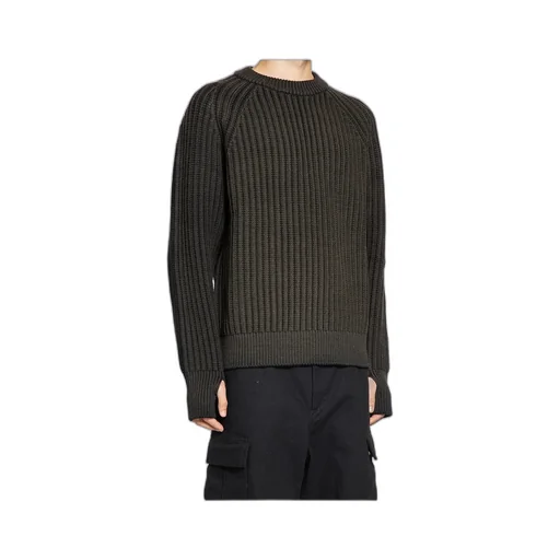Ribbed-Knit Sweater