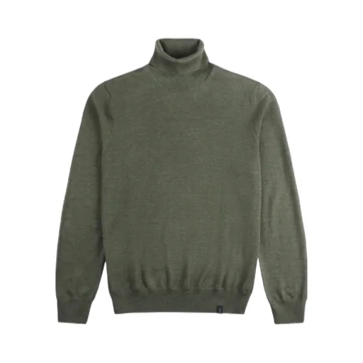 High Neck Wool Knitwear