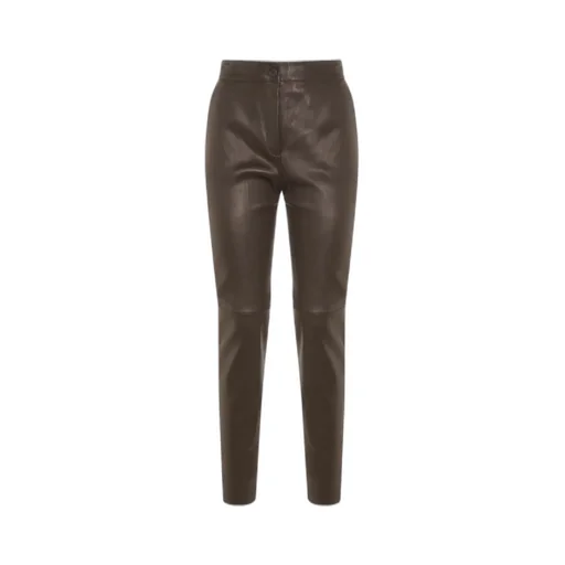 Straight-Leg Casual Pants