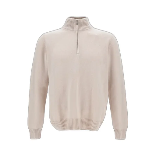 Long-Sleeved Half-Zip Jumper