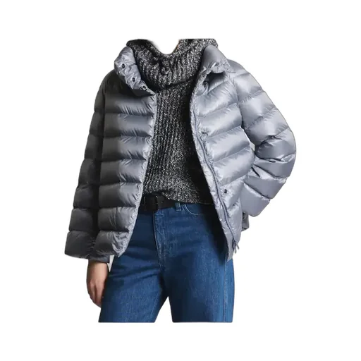 Down Jacket With Hook