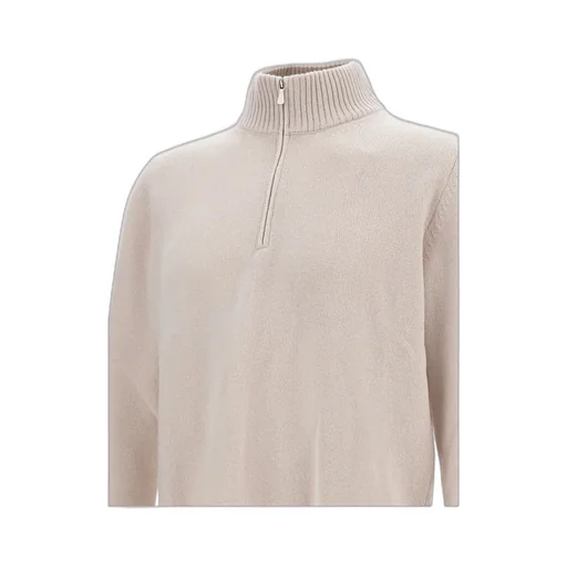 Long-Sleeved Half-Zip Jumper
