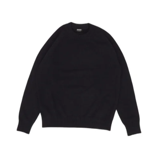 Long-Sleeved Crew Neck Sweater