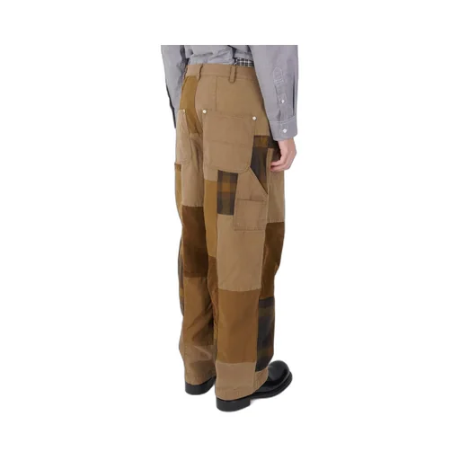Corduroy Patchwork Trousers