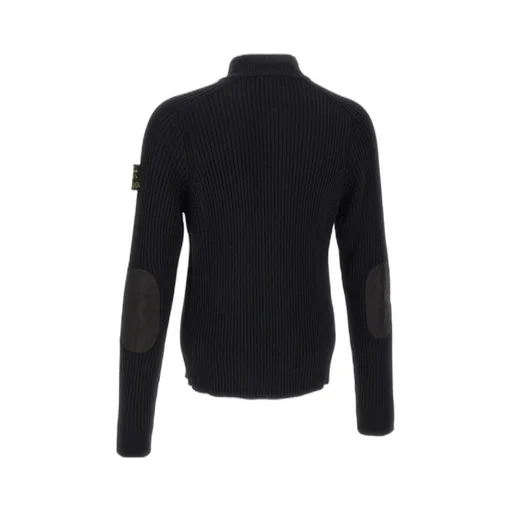 Ribbed Zip-Up Cardigan