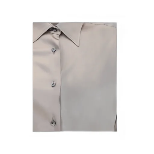 Satin Relaxed Fit Shirt