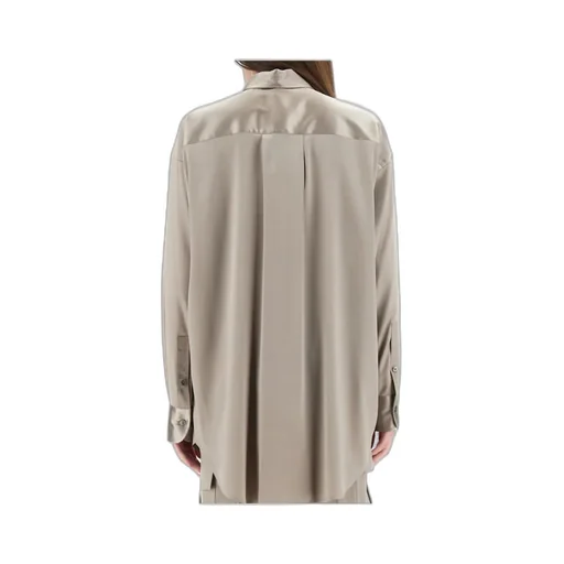 Satin Relaxed Fit Shirt