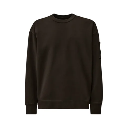 Lens-Appliqué Crewneck Sweater